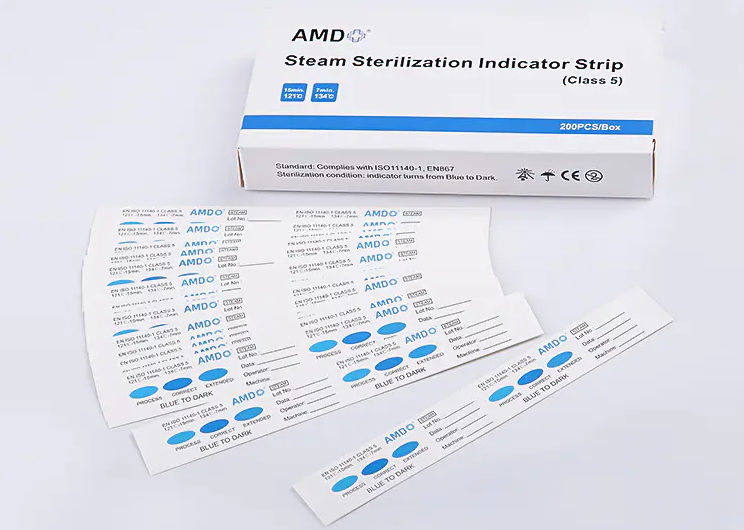 Co jsou lékařské chemické indikátorové proužky?